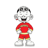 Fire Department Firefighter Sticker by Zhot