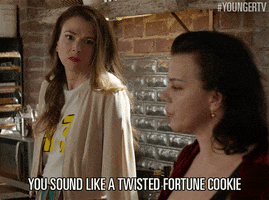 tv land twisted fortune cookie GIF by YoungerTV