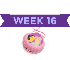 Pregnancy Baby Size Sticker by What to Expect
