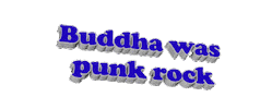 Buddha Pink Rock Sticker by AnimatedText