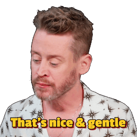 Macaulay Culkin Hot Ones Sticker by First We Feast