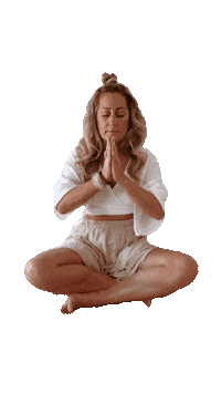 Peace Meditation Sticker by I AM Healing Gifts