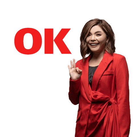 K Ok Sticker by Merry Riana