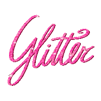 Pink Glitter Sticker by Beco Acessórios