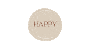 Happy Content Sticker by Marije Kocken
