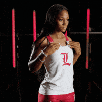Track Field Go Cards GIF by Louisville Cardinals