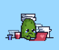 Sad Work GIF by Potatozzz by 9GAG