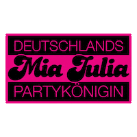 Mia Julia Sticker by PB Entertainment