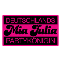 Mia Julia Sticker by PB Entertainment