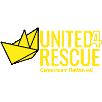United4Rescue ship boot gemeinsam schiff Sticker
