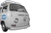 Vw Bus Volkswagen Sticker by EMPI INC