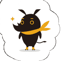 Rhino GIF by eしざいくん