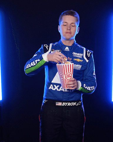 Axalta-Racing racing nascar popcorn william byron GIF