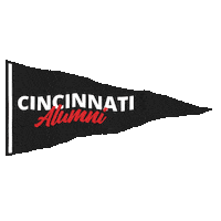 Cincinnati Bearcats Sticker by uofcincyalumni
