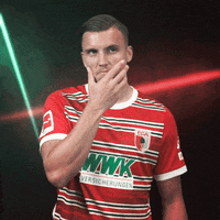 Football Think GIF by FC Augsburg 1907