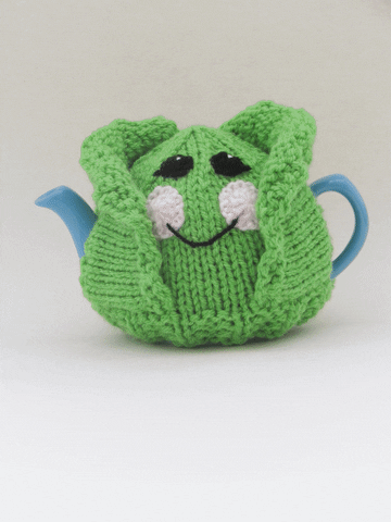 TeaCosyFolk giphyupload winter knit veg GIF