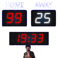 25 Away Sticker