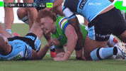 Nrl Greenmachine GIF by Canberra Raiders