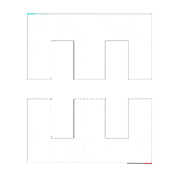 Logo Glitch Sticker by HEDEGAARD