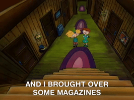 hey arnold nicksplat GIF
