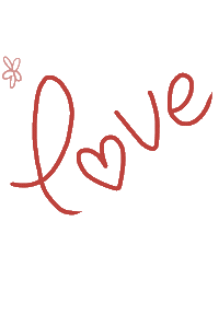 Illustration Love Sticker