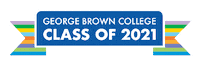 Class Of 2021 Sticker by George Brown College