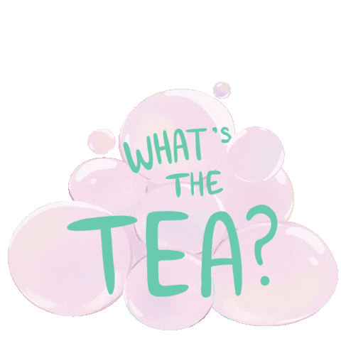 AndorasBubble giphyupload sparkle bubbletea whatsthetea Sticker
