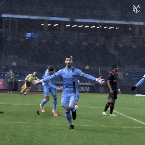 New York City Fc Celebration GIF by NYCFC