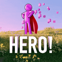Superhero Hero GIF by ugh