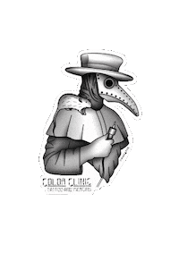 Mask Piercing Sticker