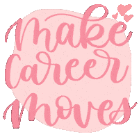 Pink Hearts Sticker