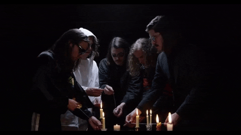 candles witchcraft GIF by Polyvinyl Records
