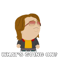 Whats Going On Nathan Sticker by South Park
