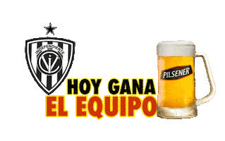PilsenerEC futbol cerveza promo ecuador Sticker