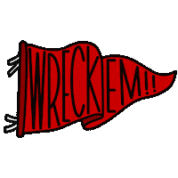 Texas Tech Power Sticker by LexieAF