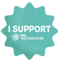 summer i donated Sticker by Miami Waterkeeper