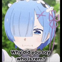 Rem Rezero GIF