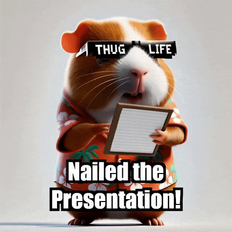 Nervous Presentation GIF by Guinea Gambino