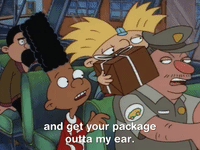 hey arnold nickelodeon GIF
