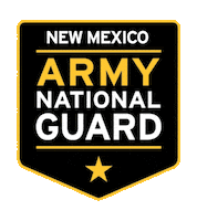 Land Of Enchantment Eureka Sticker by California Army National Guard