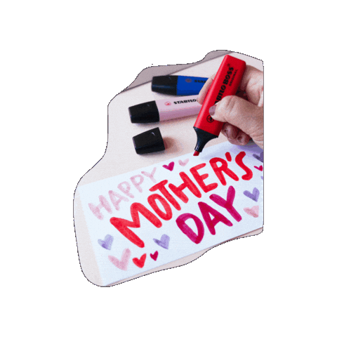 Happy Mothers Day Sticker by STABILO