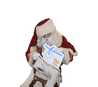 Kerstman Sticker by Pure Energie