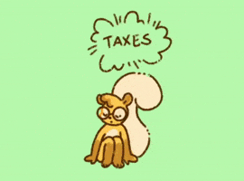 Pay Up Tax Returns GIF by Gus And Sunny