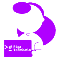 RigaTechGirls coding programming rigatechgirls accenturelatvia Sticker