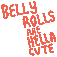 shegotthepink belly body positivity body positive tummy Sticker