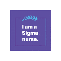 SigmaNursing sigma nursing sigmanursing Sticker