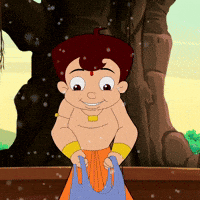 Christmas Happy Holidays GIF by Chhota Bheem