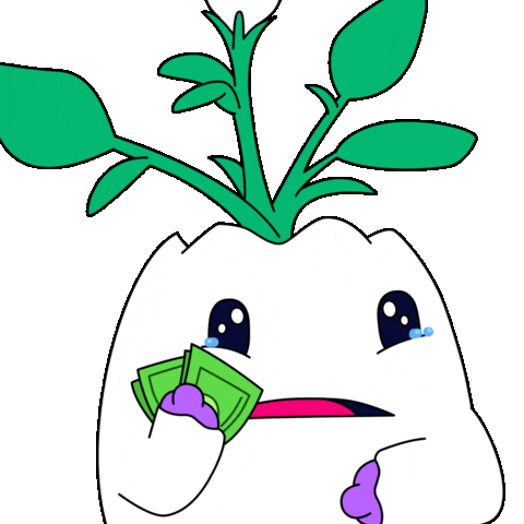 Sad Money Sticker by Magic Eden