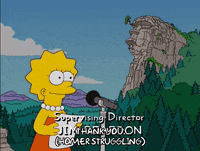 happy lisa simpson GIF