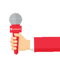 News Mic Sticker by Arbeiderpartiet